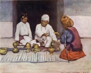 Ein Shan-Häuptling und seine Frau